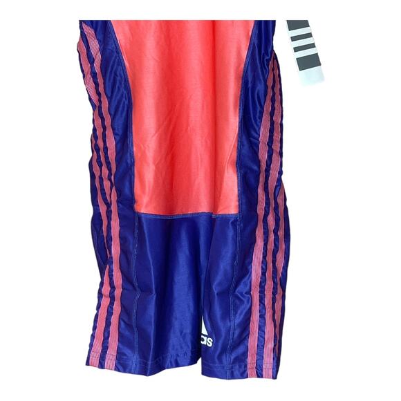 Adidas AZP New Track and Field Sprint Suit Purple Pink Running Size 4 (UK 8) - Picture 3 of 5